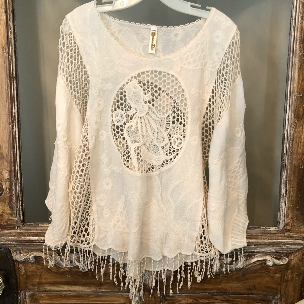 NWOT size S/M Shoreline Boho Top